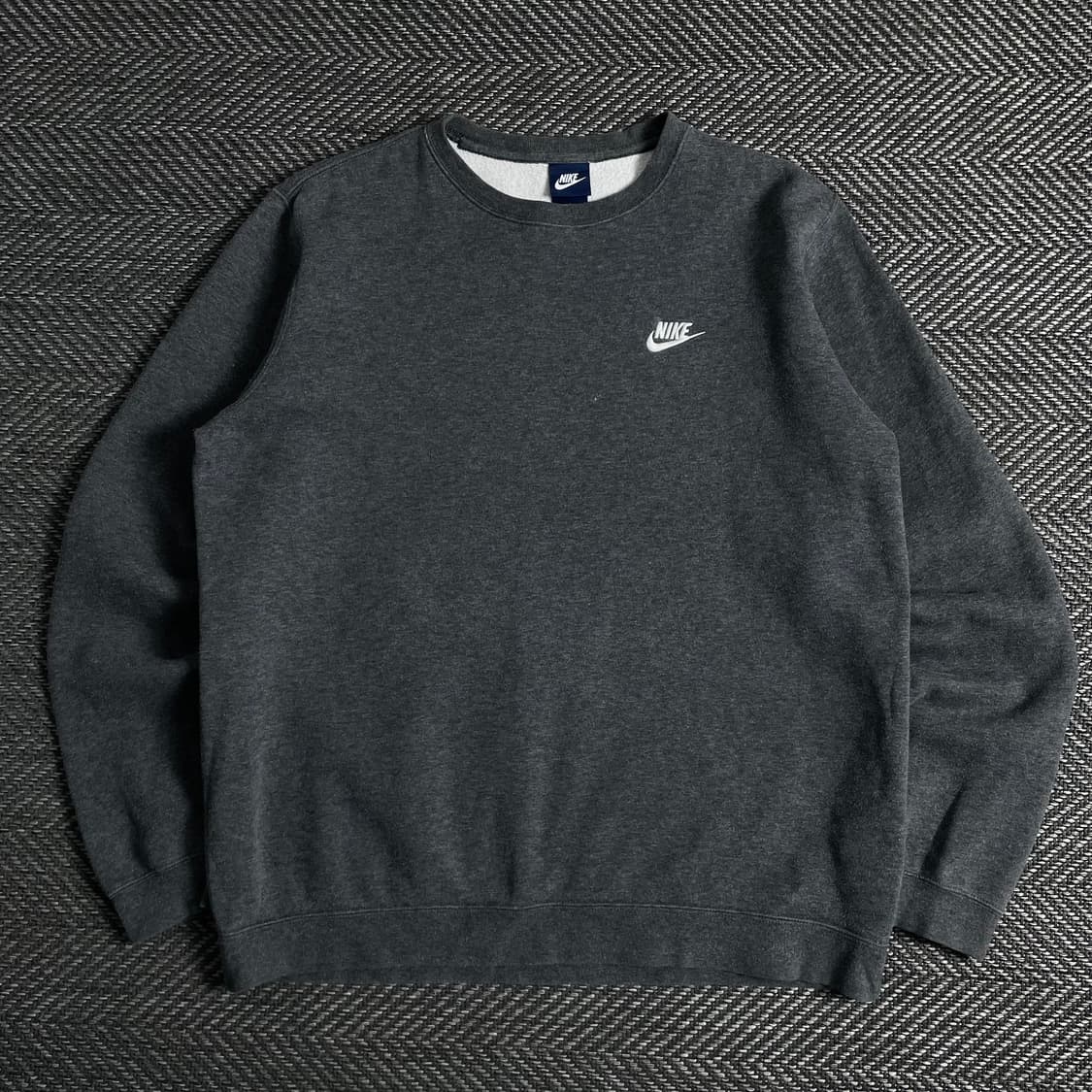 나이키 스우시로고 그레이 스웻 맨투맨y 3684 상품이미지2