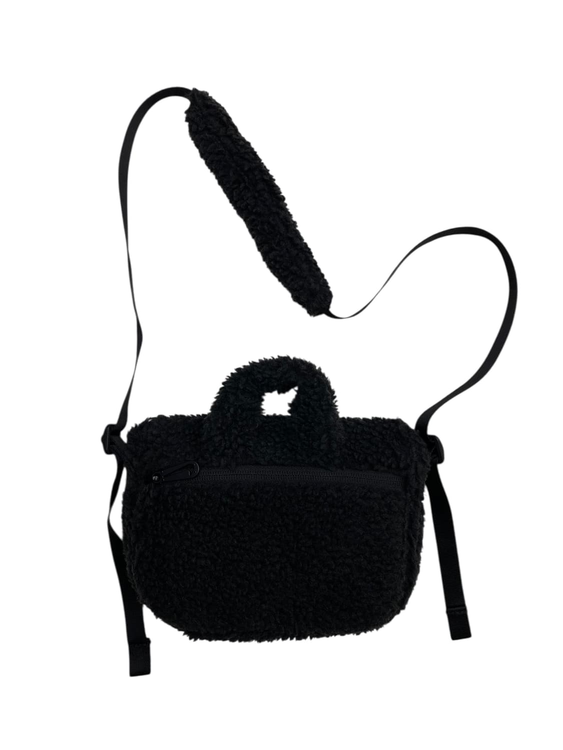 나이키 블랙 뽀글이 크로스백 상품이미지2