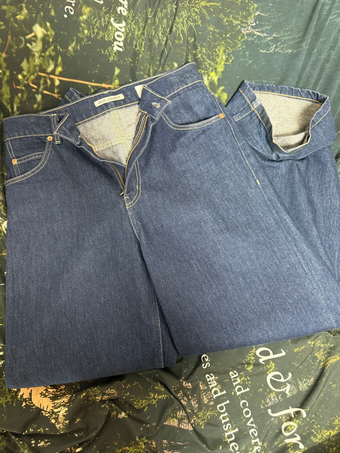 아워레가시 바이레도 바스트컷 인디고 데님 팬츠 상품이미지4