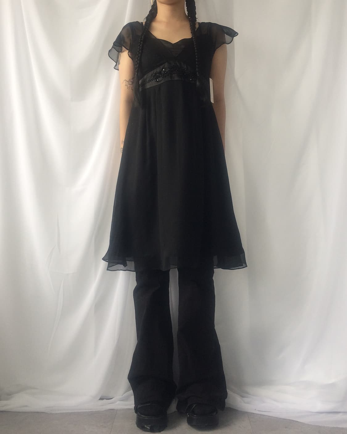 Beads point fairy mood onepiece 상품이미지1