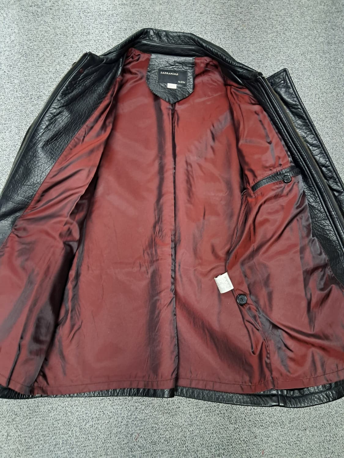 빈티지가죽자켓 카코트 상품이미지6