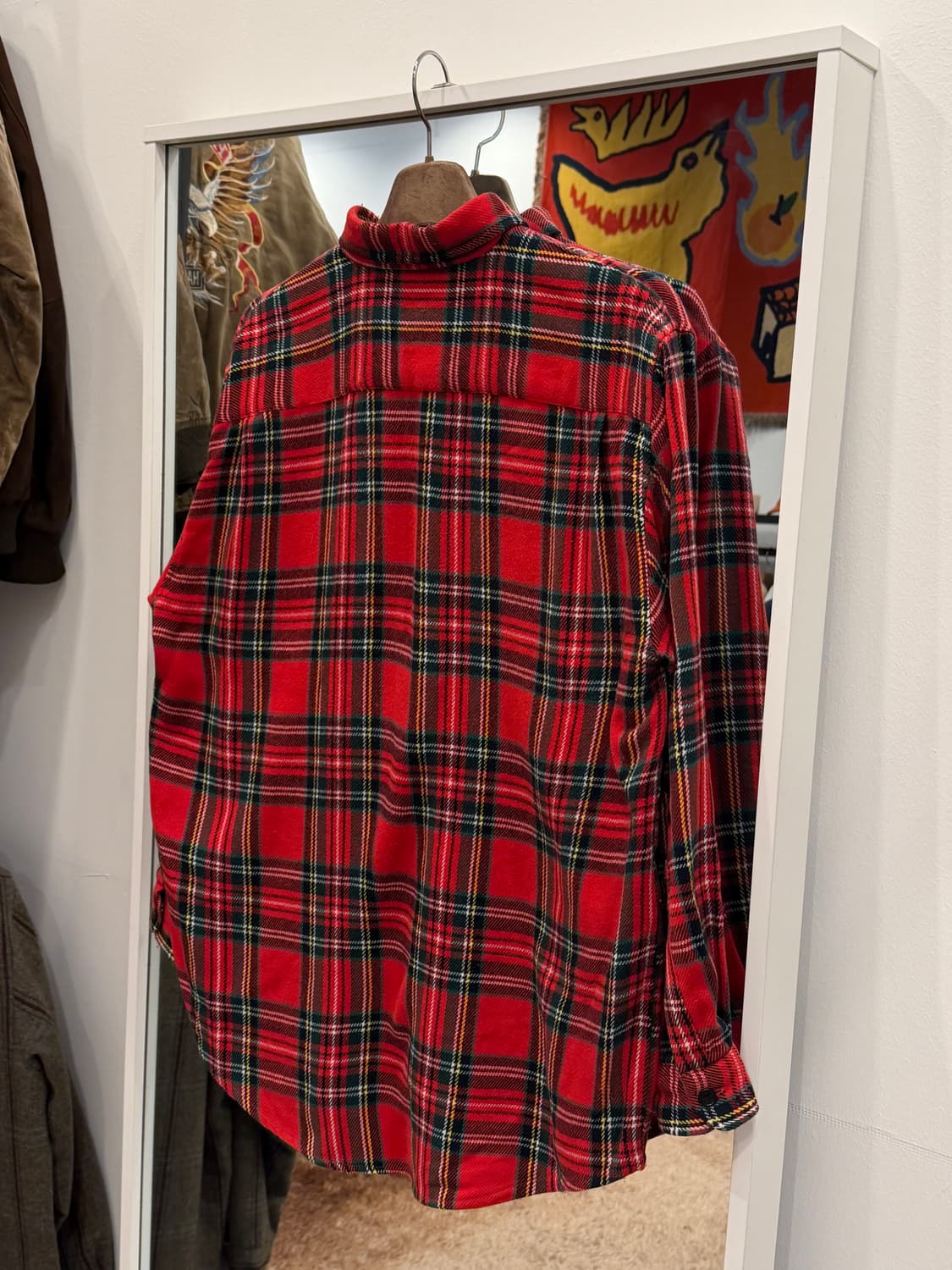 vtg 빈티지 플란넬 체크 셔츠 상품이미지5