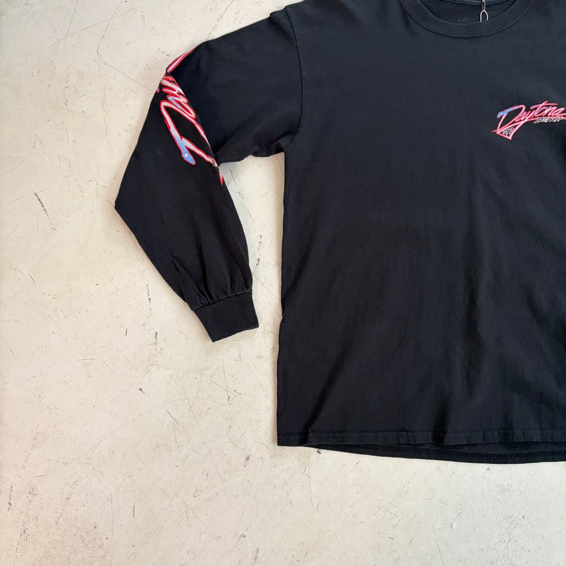 90s USA 데이토나 비치 97 빈티지 롱슬리브 L 상품이미지4