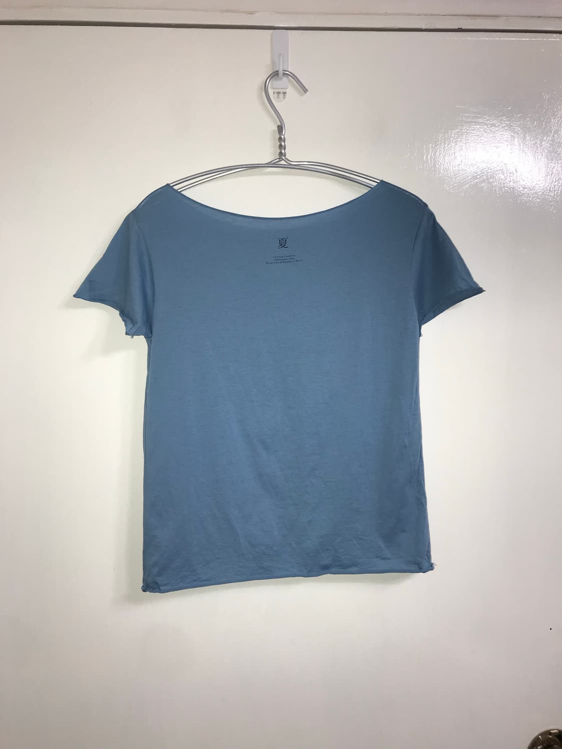 LOA Cut-off Detail Printing T-shirts 상품이미지5
