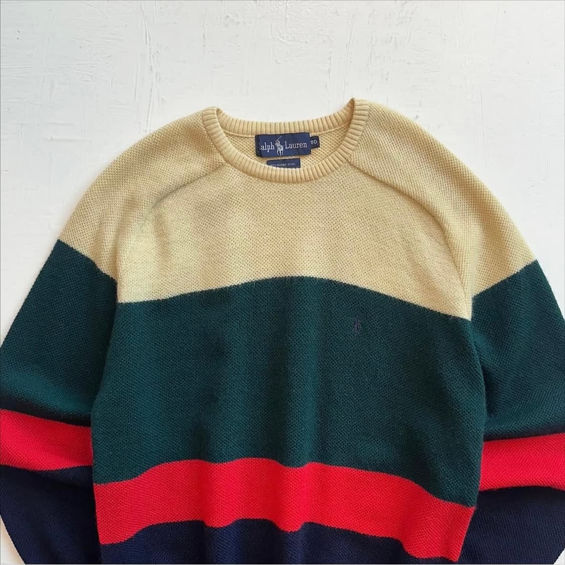 90's 폴로 랄프로렌 멀티컬러 스웨터 상품이미지4