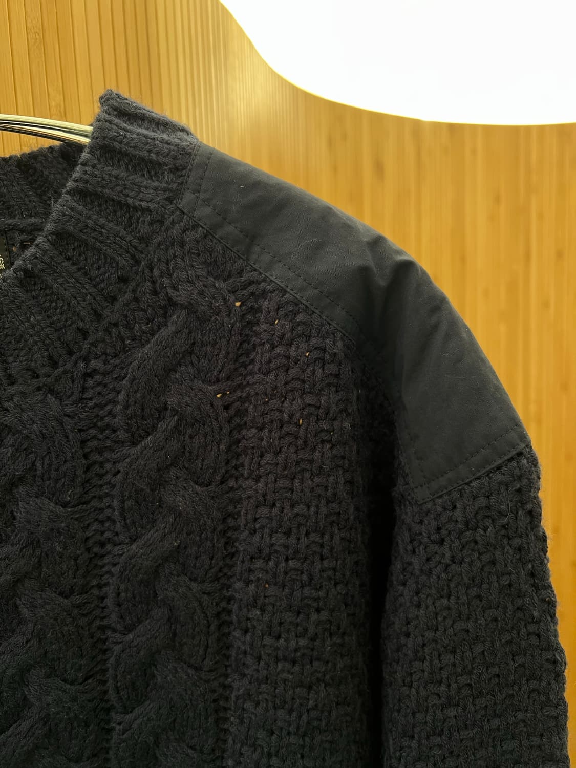 일본브랜드 Cube sugar 코만도 밀리터리 니트 판매 상품이미지3