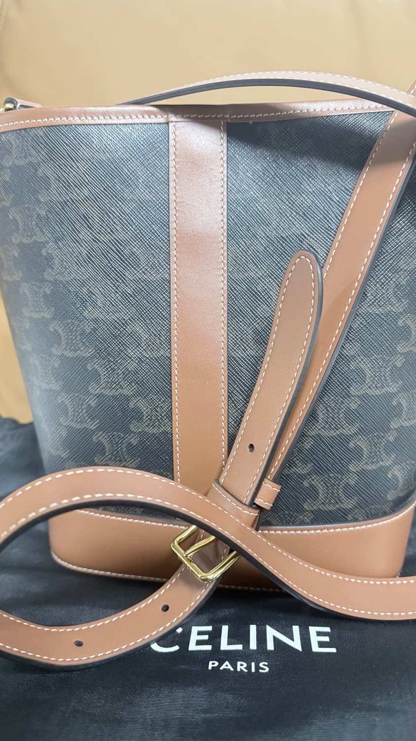 셀린느 트리옹프 스몰 버킷백 상품이미지4