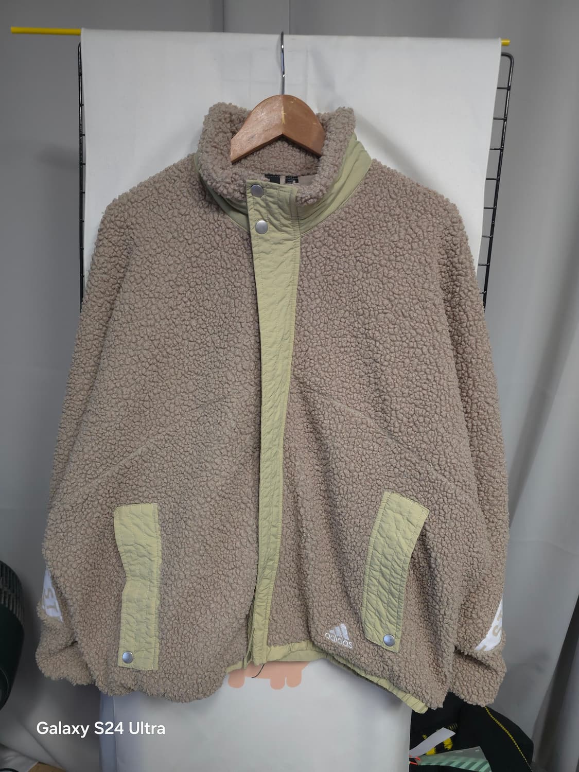 아디다스 뽀글이 가오리핏 점퍼 XL ✨️정품✨️
 상품이미지1