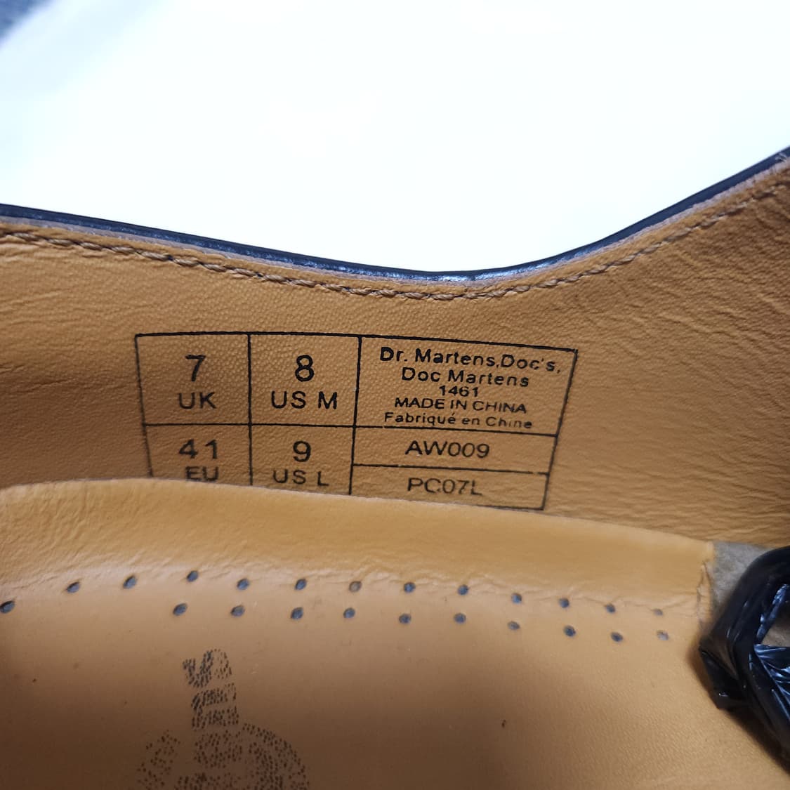 [7UK] 닥터마틴 1461 스무스 3홀 (260~265) 상품이미지10