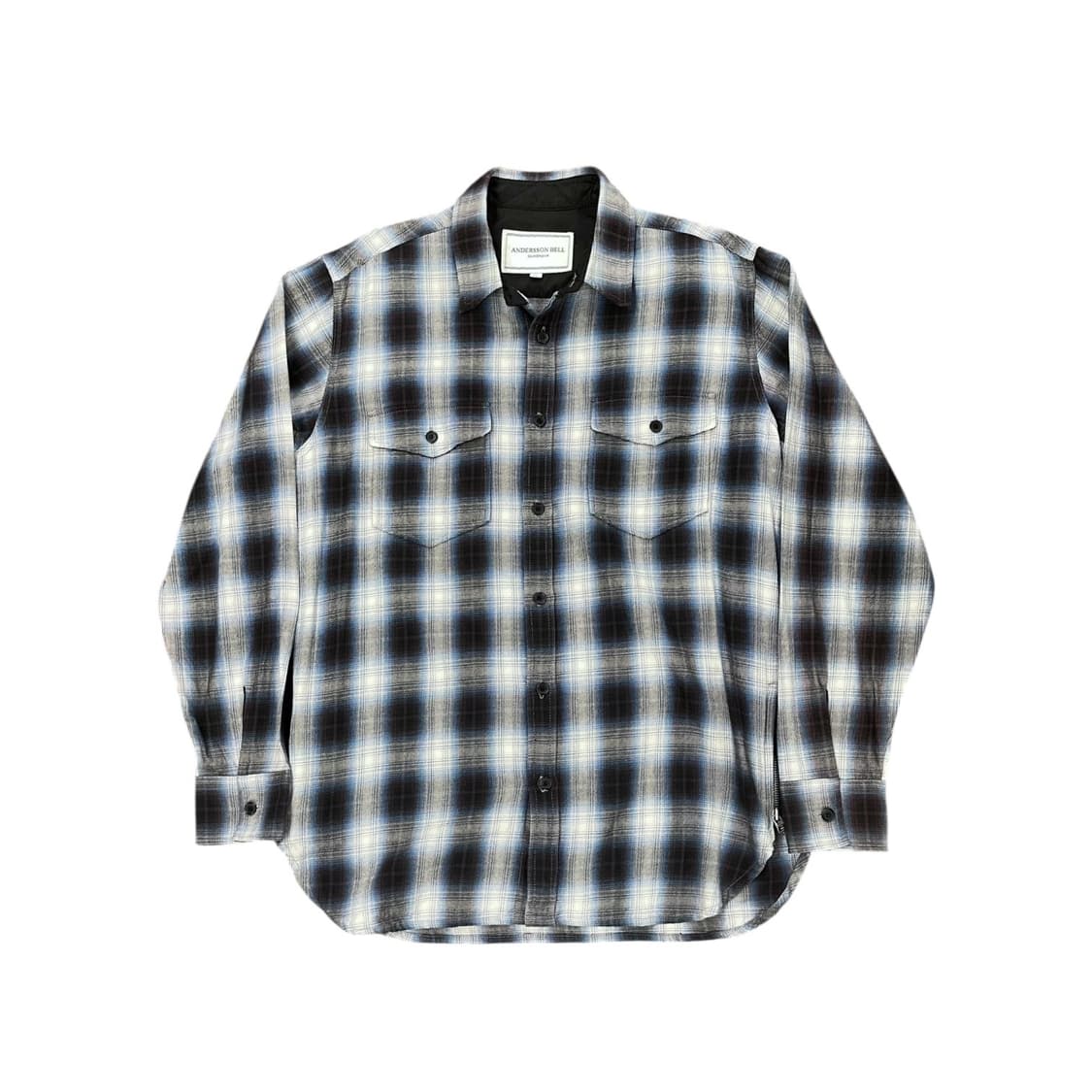 앤더슨벨 옴브레 체크셔츠 상품이미지2