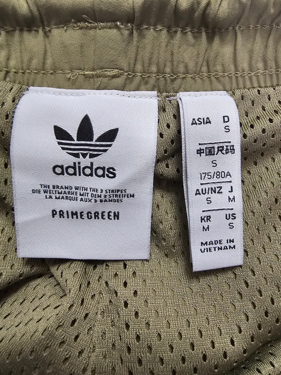 아디다스 아디컬러 클래식 락업 카키 트랙탑 셋업 L 상품이미지8