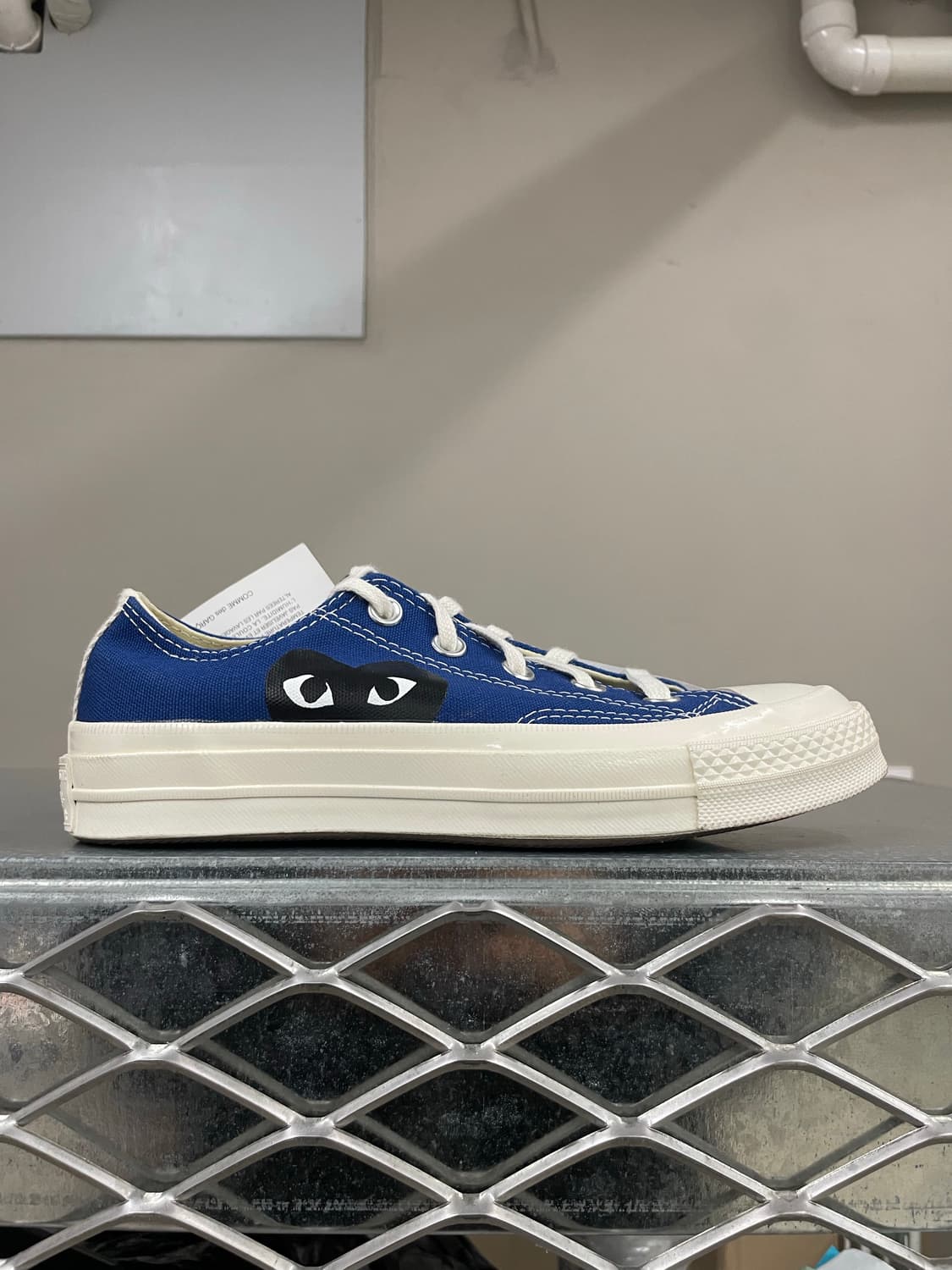 컨버스 x 꼼데 블루 로우 230mm(박스x)(gr-4620) 상품이미지4