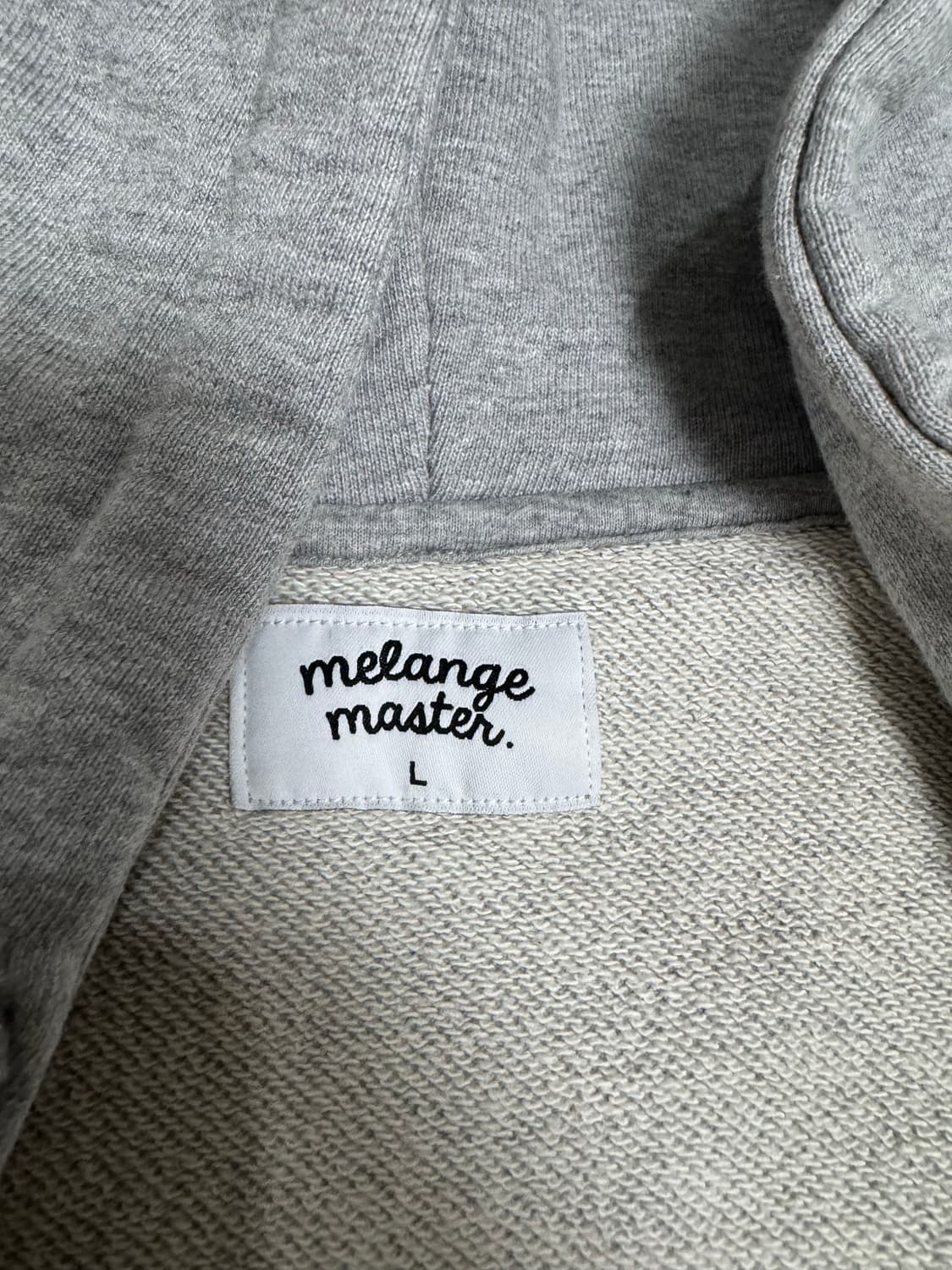 멜란지 마스터 후드집업 상품이미지2