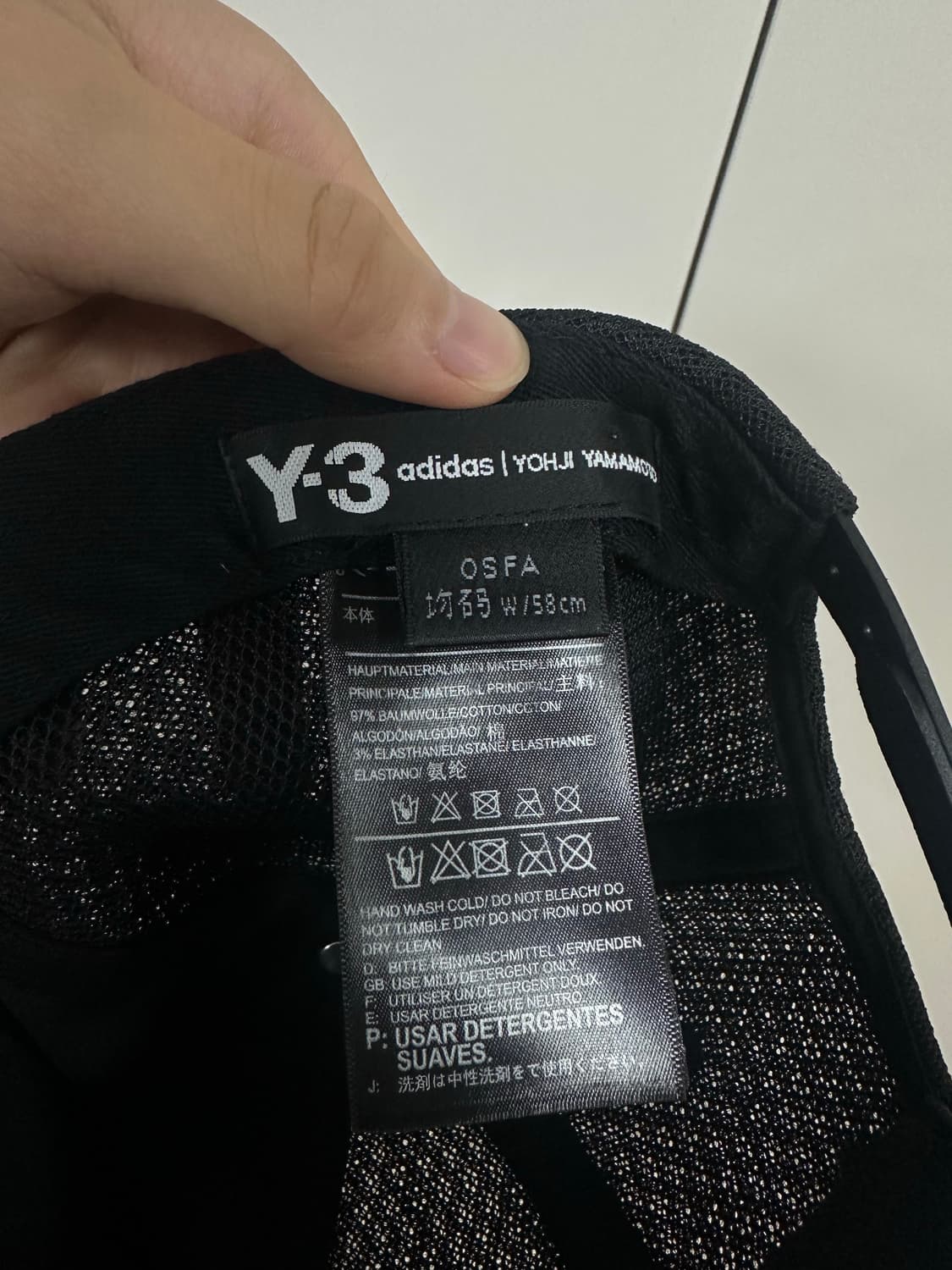Y-3 모자 상품이미지5