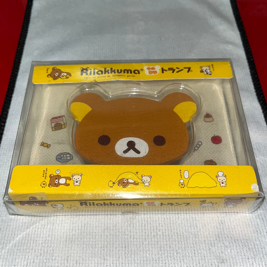 초희귀 고전) 리락쿠마 플레잉카드 트럼프카드 상품이미지1