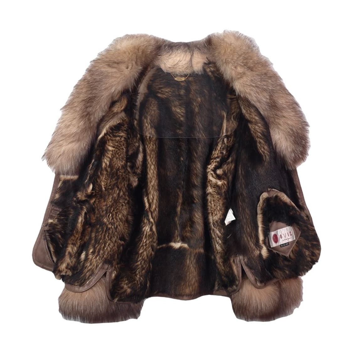 오비스 리얼 폭스 퍼 트리밍 양가죽 쉐르파 무스탕 상품이미지2