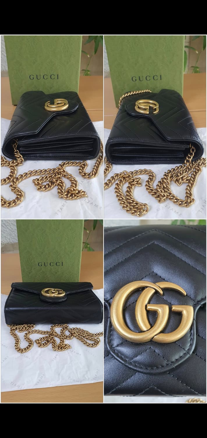 구찌 마몽 마틀라세 크로스백/숄더백 정품S급(감정O) 상품이미지8