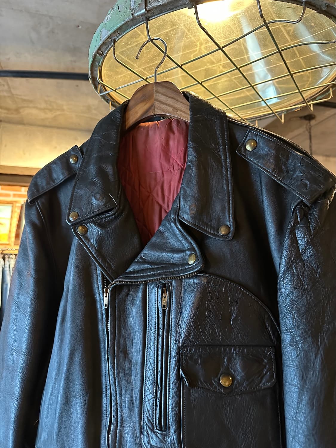 50s USA Hercules D Pocket Rider Jacket 상품이미지3