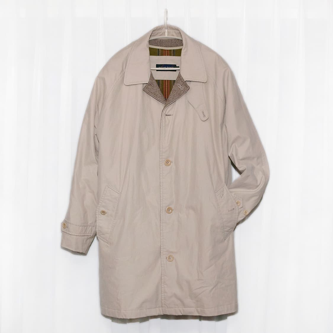 빈폴 클래식 울체크 라이너 패디드 발마칸 코트 (100+) 상품이미지1