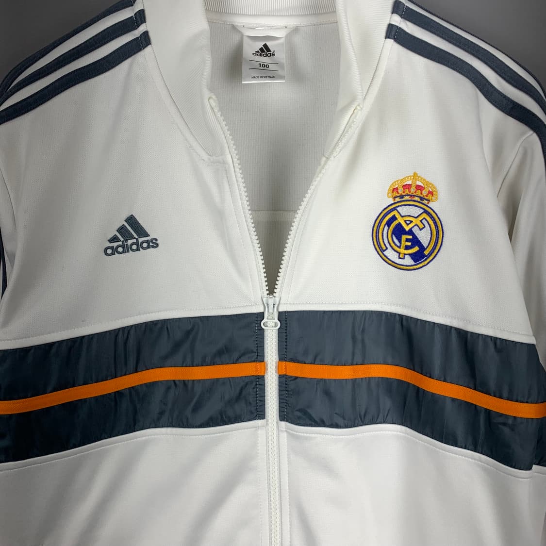 아디다스 레알마드리드 화이트 트랙 져지 상품이미지4
