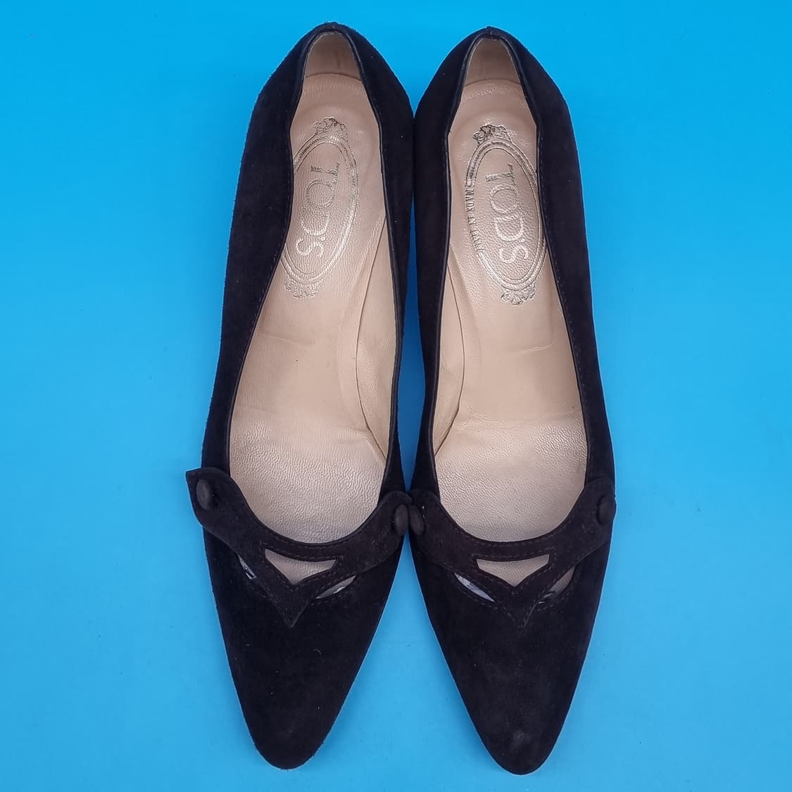 h 토즈 스웨이드여성로우힐 38 250 굽5 상품이미지2