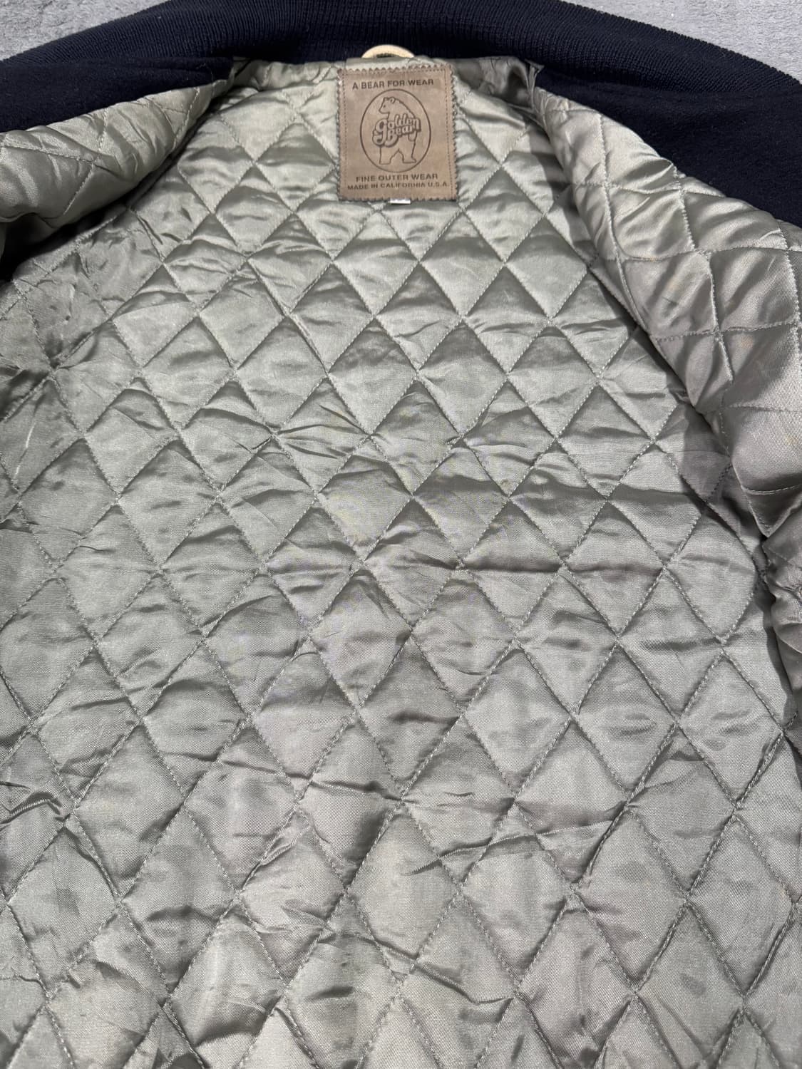 90s Golden Bear Classic Varsity Jacket 상품이미지4