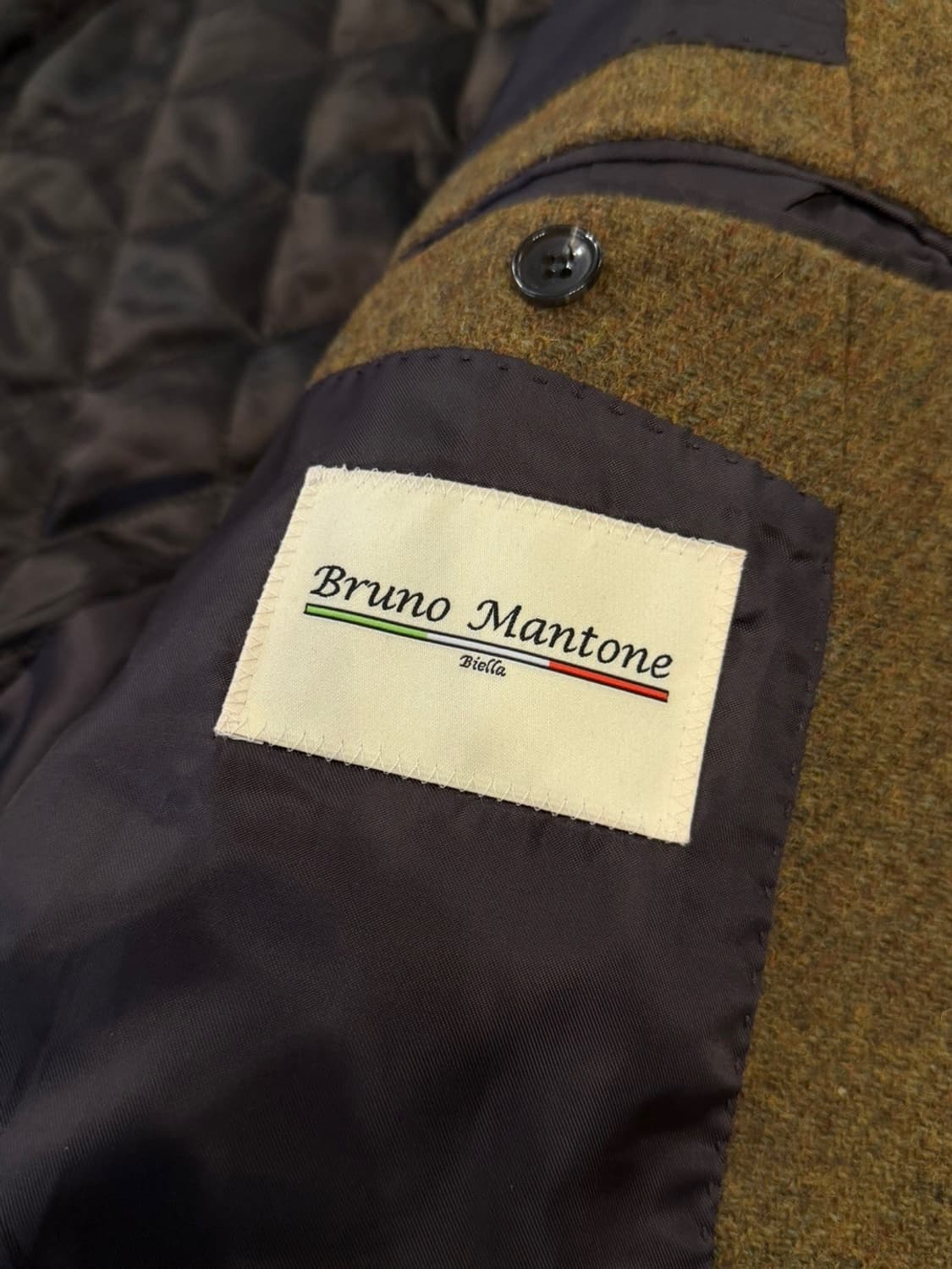 브루노만토네 체스터필드 코트 남성100 상품이미지9
