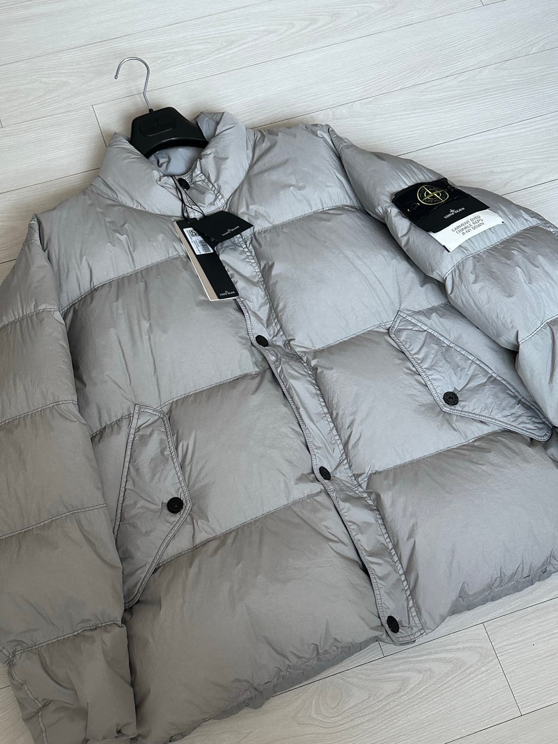 스톤아일랜드 크링클랩스 패딩 24fw 3XL(110) 새상품 상품이미지5