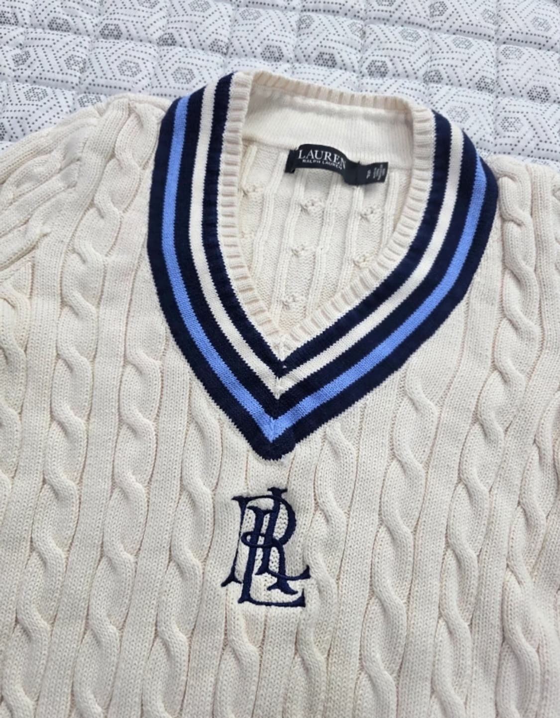 로렌 랄프로렌 크리켓 케이블 니트 스웨터 ~55 상품이미지4