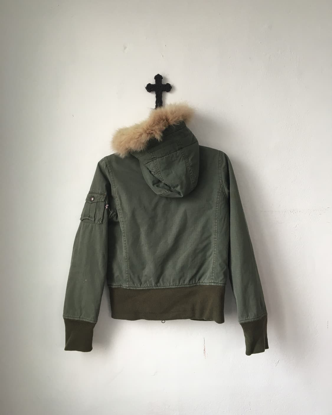 Fur hood jacket 상품이미지3