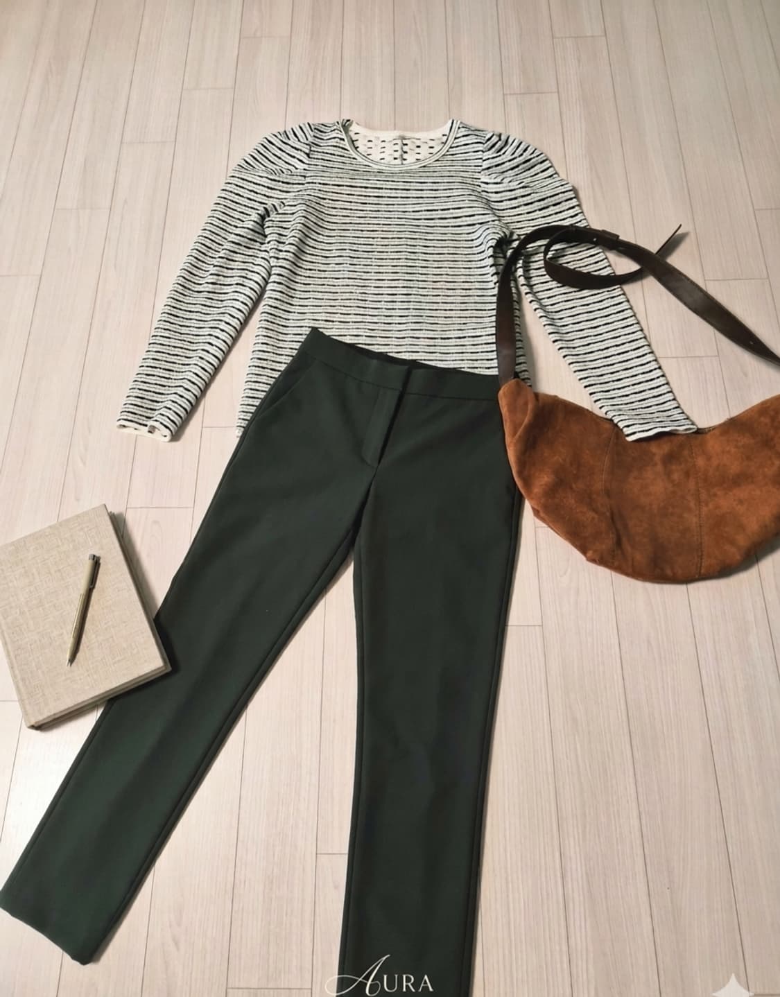 [SJ SJ] 슬림 일자핏 밴딩 팬츠 (차콜/다크그레이) 상품이미지1