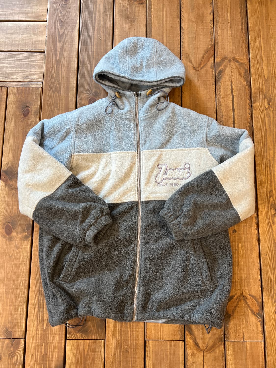 Generation 스카이블루 차콜 플리스 자켓 상품이미지6