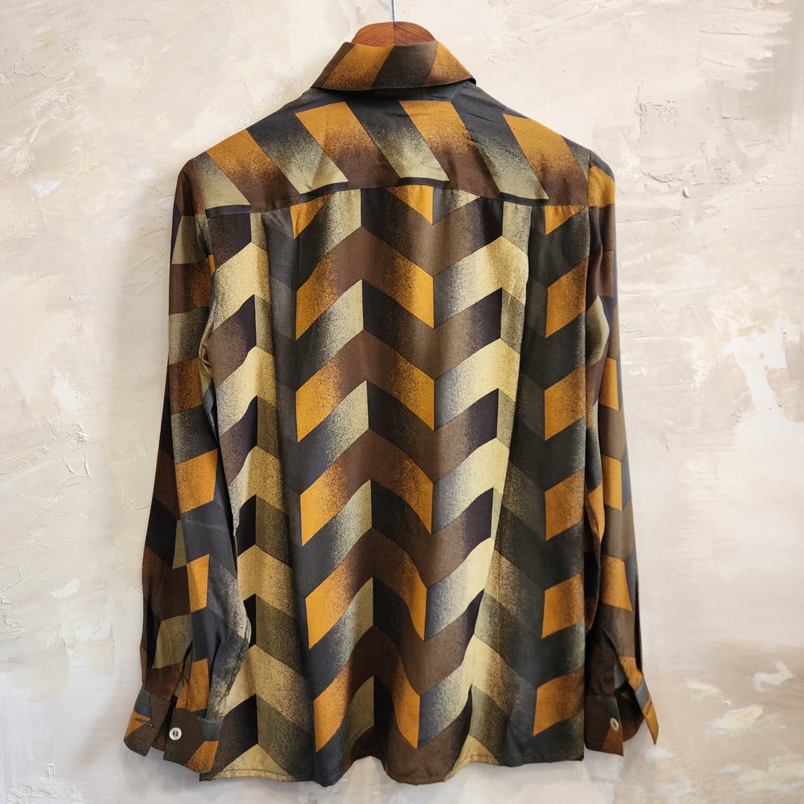 기하학 패턴 블라우스 상품이미지4