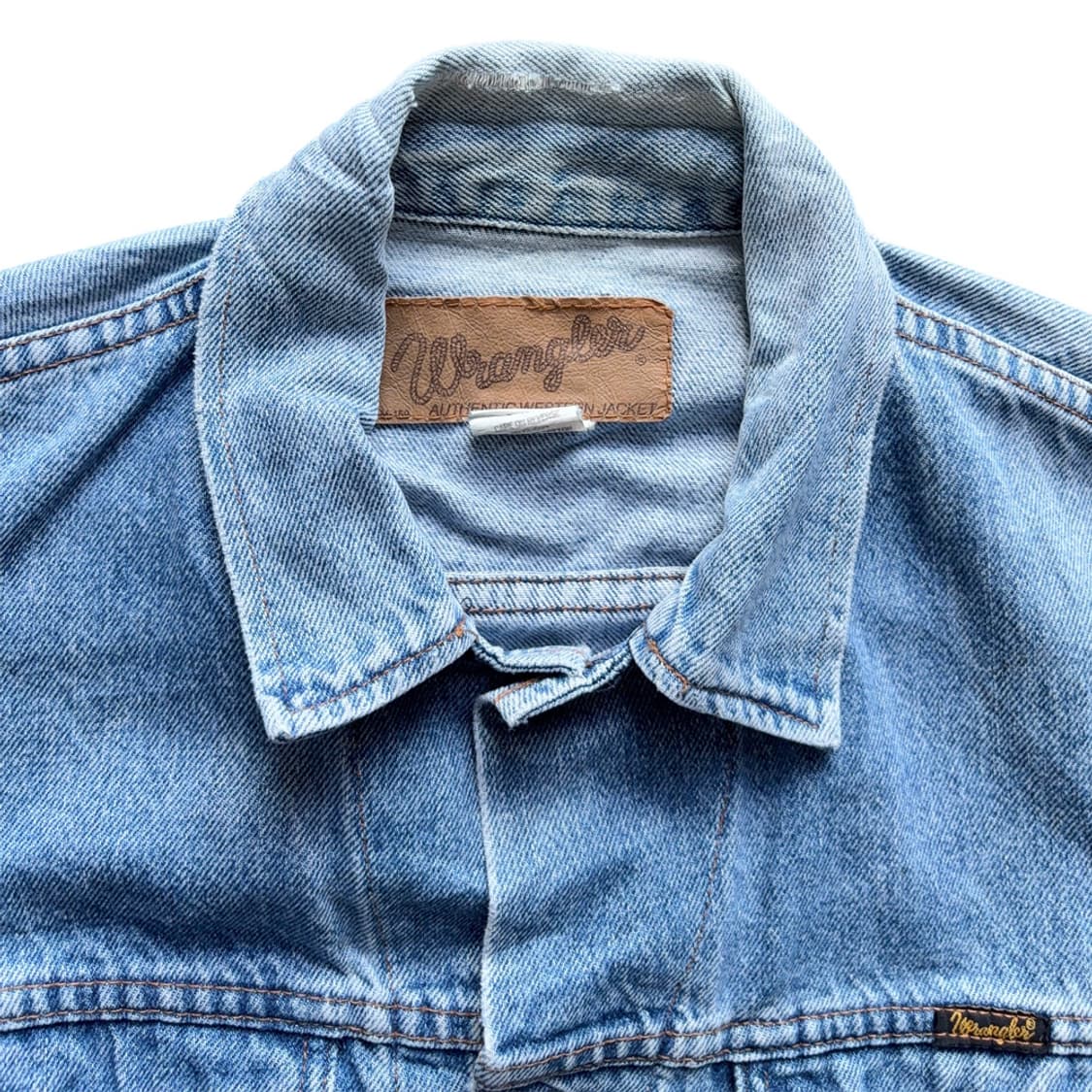 80~90s USA 랭글러 Wrangler 정통 웨스턴 데님 자켓 상품이미지7
