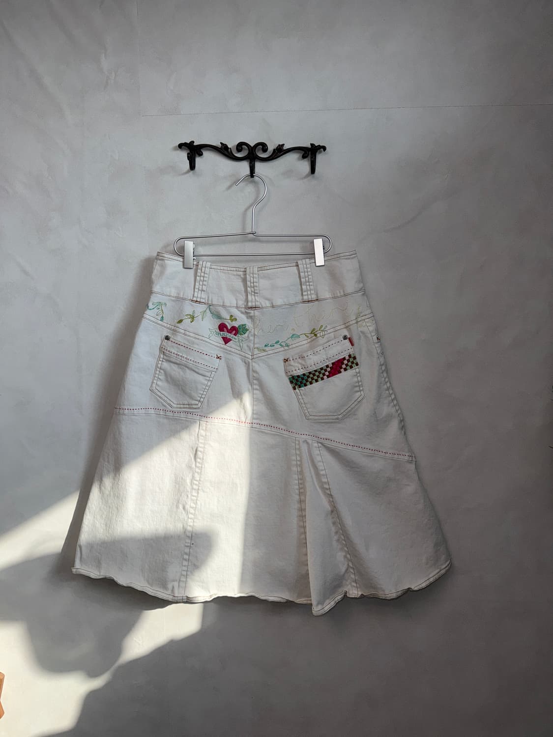 Oilily white bohemian flower pocket sk 상품이미지5