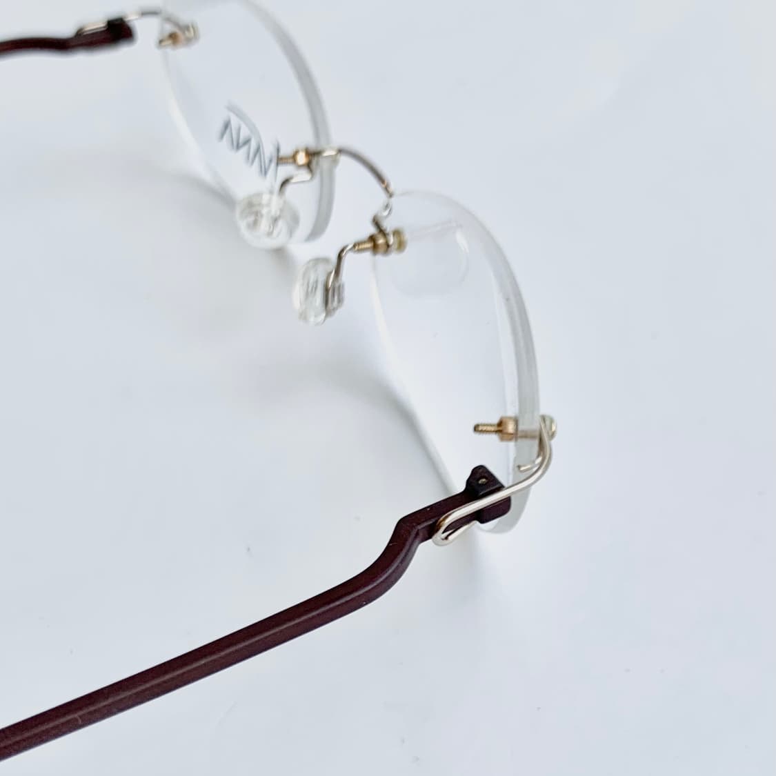 [픽키-727] 데드스탁 무테 초경량 긴다리 일본 빈티지안경 상품이미지6