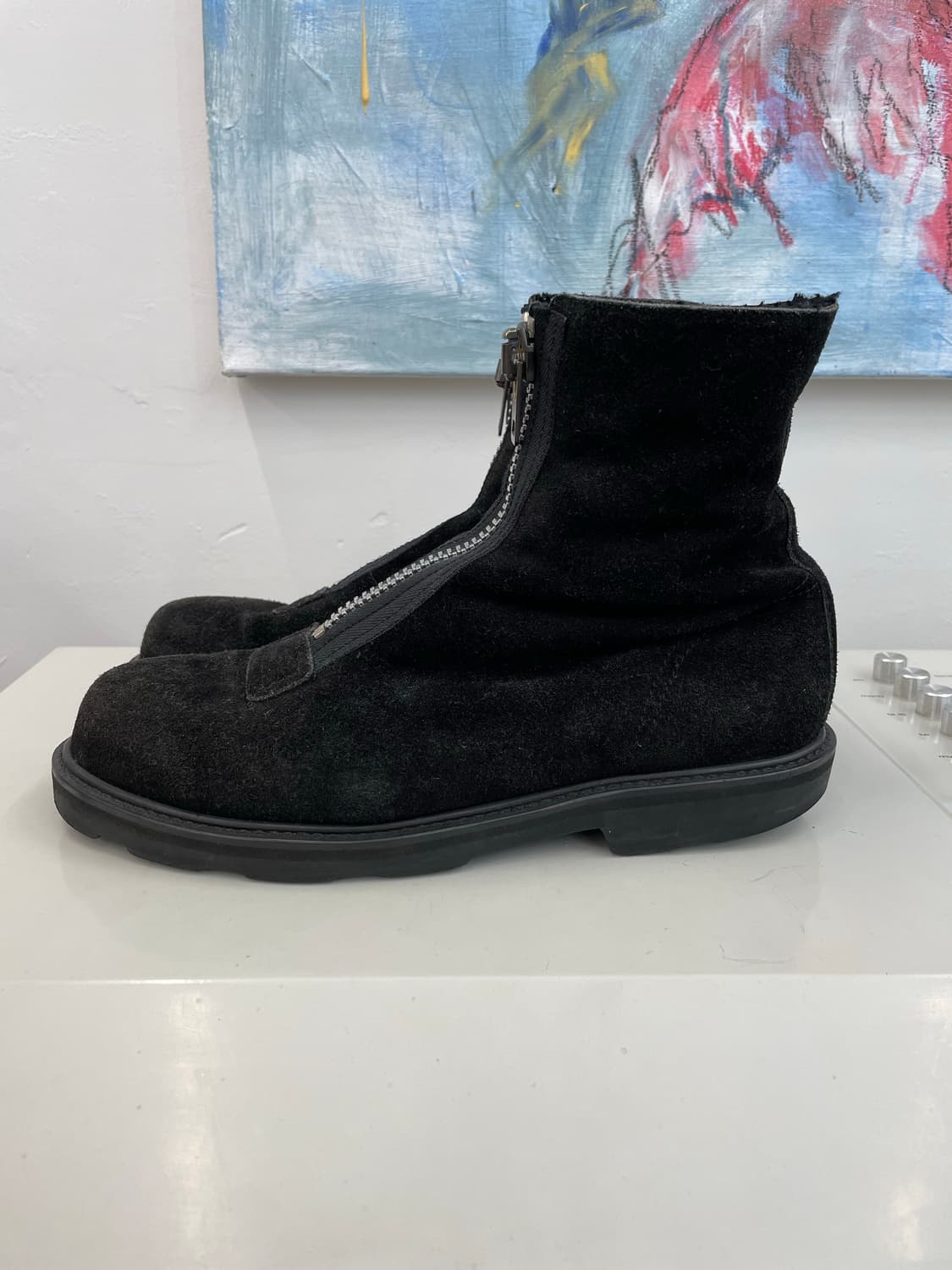 [260] 요지야마모토 1996ss 스웨이드 부츠 상품이미지3