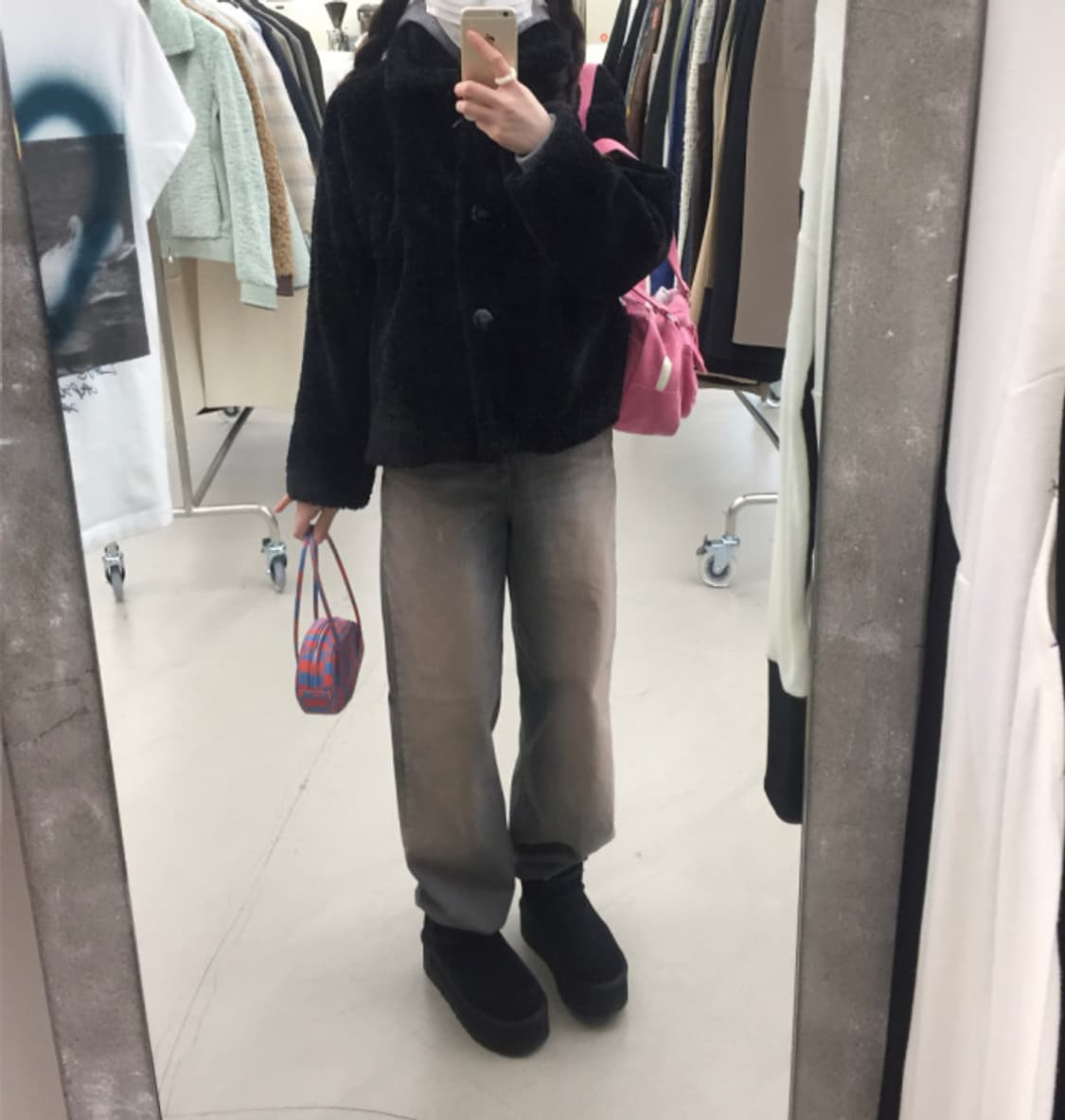 퍼자켓 블랙 상품이미지3