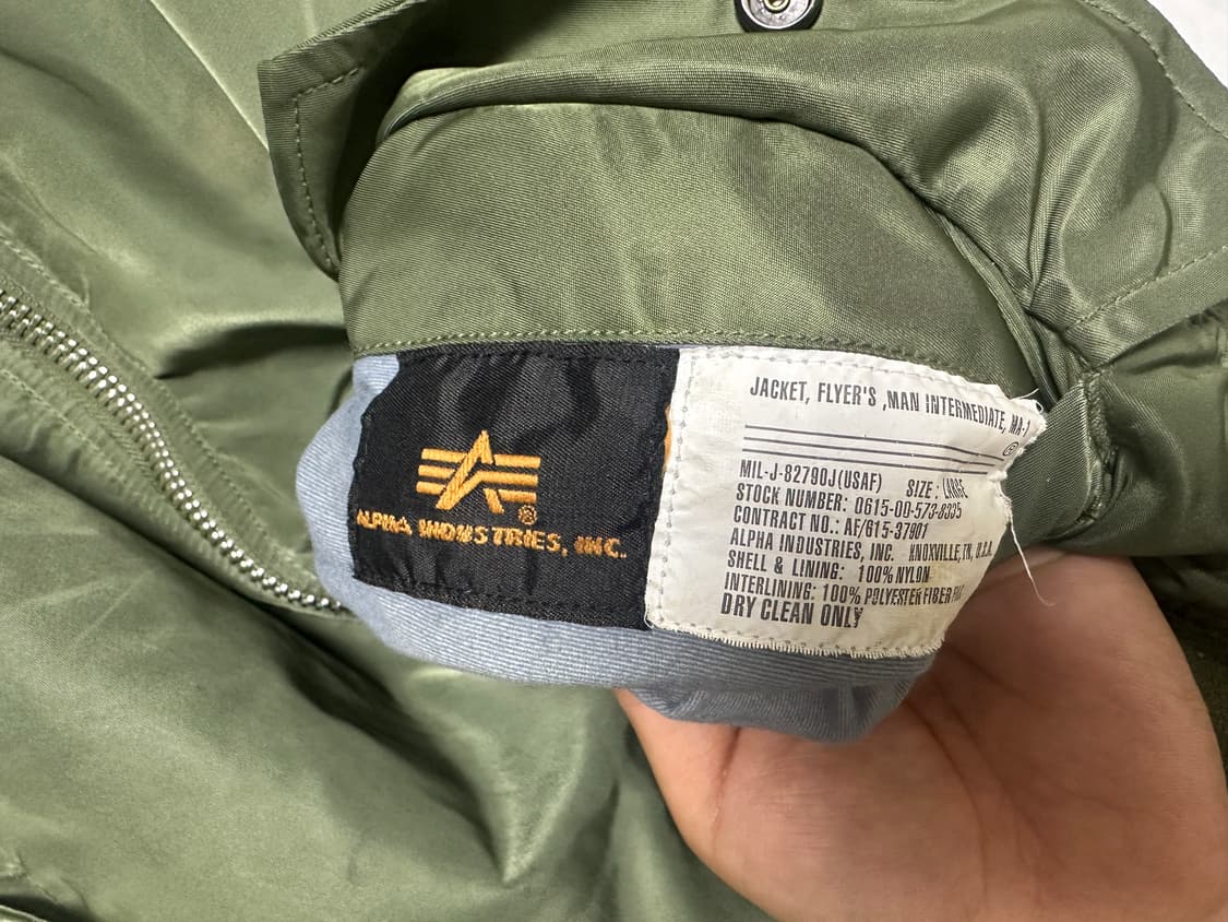 알파인더스트리 ma-1 상품이미지4