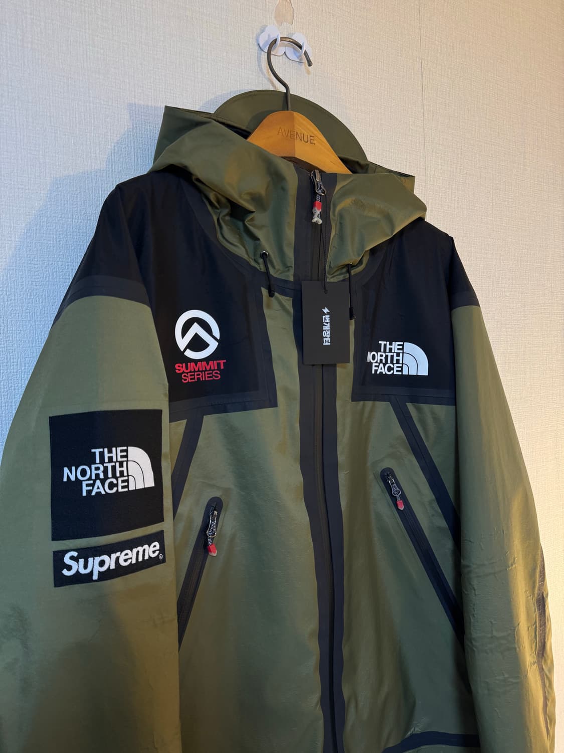 [XL]슈프림 노스페이스 서밋 시리즈 심자켓 올리브 -21SS 상품이미지3