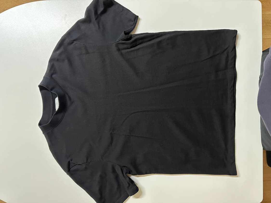 TOPMAN 블랙 헤비웨이트 반팔 티셔츠 M사이즈 상품이미지1