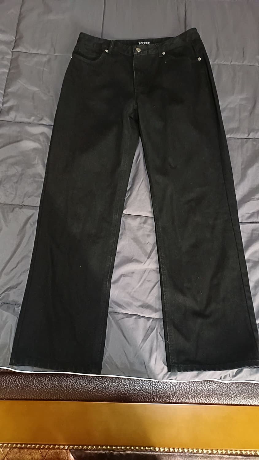 토피 블랙진 33인치 기장107 상품이미지1