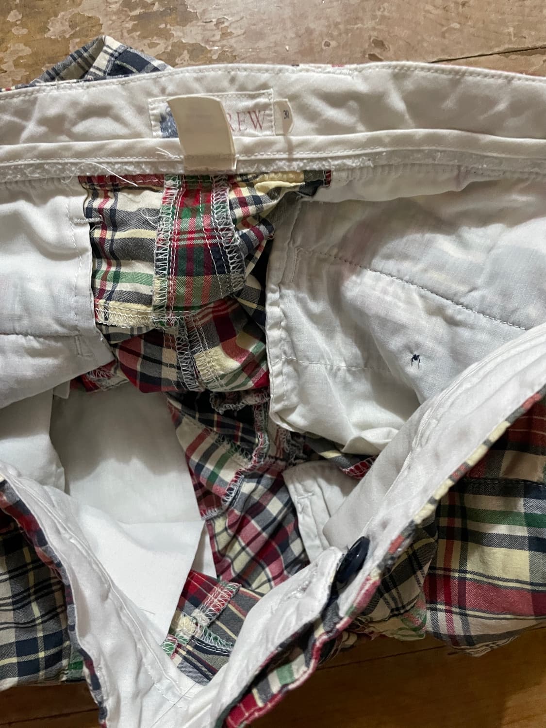 J.CREW 패치워크 반바지 30 상품이미지4