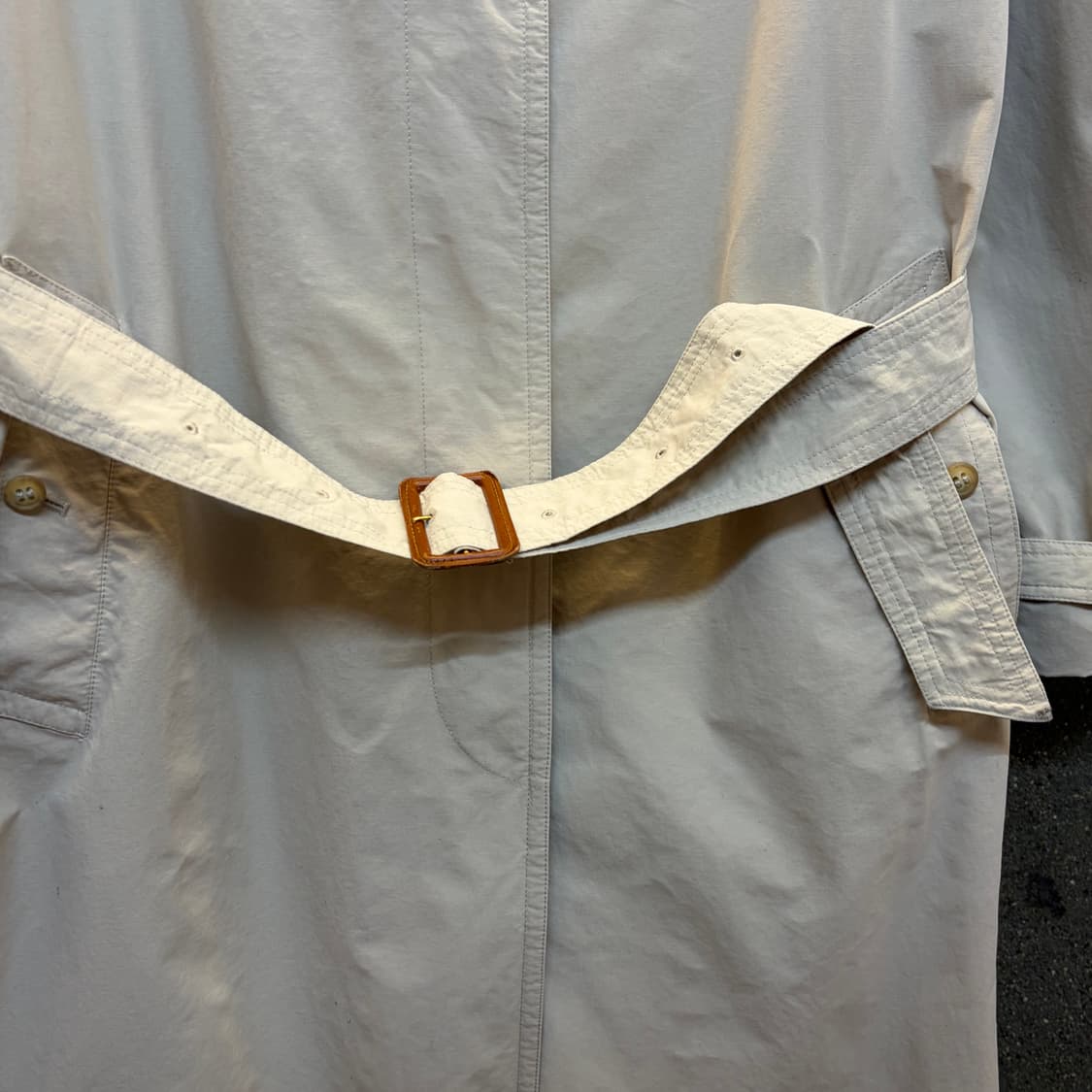 90s 미국 빈티지 버버리 봄 트렌치 코트 상품이미지9