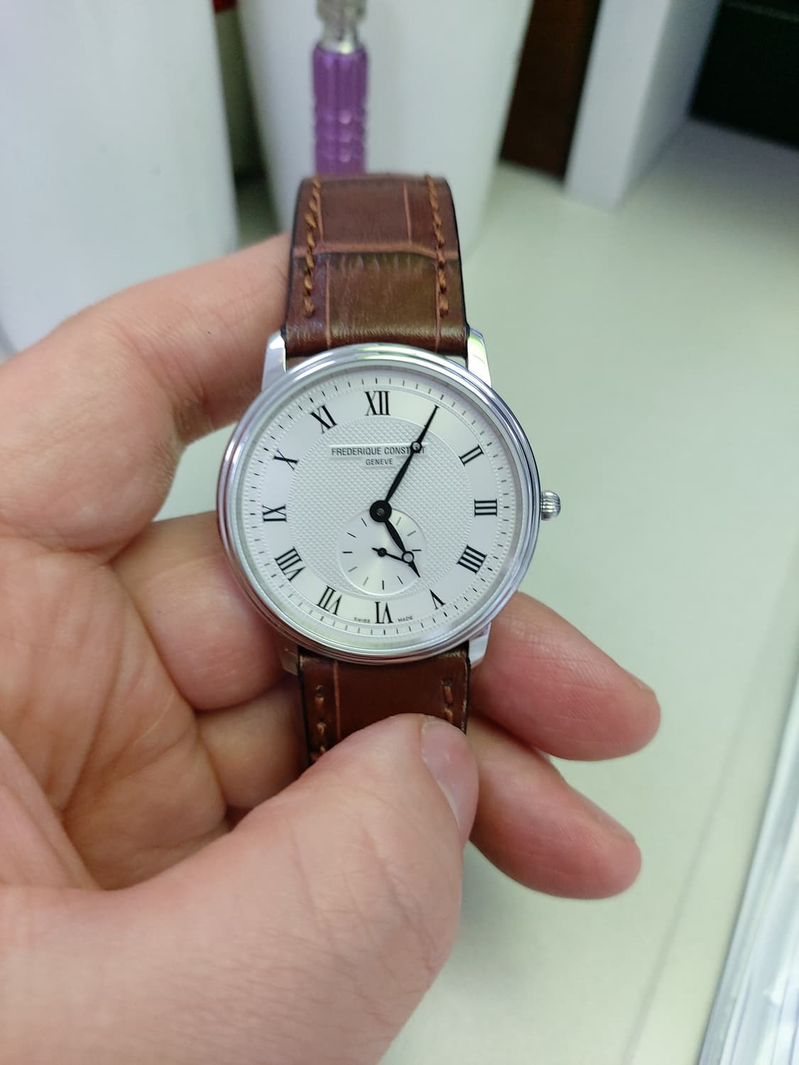 프레드릭 콘스탄트 남성 가죽 시계 상품이미지1