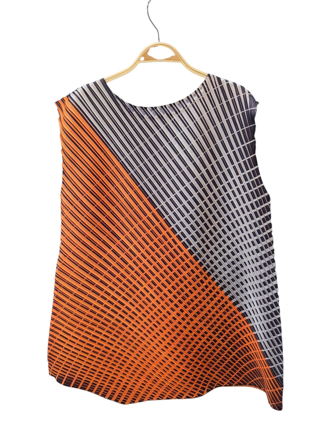PLEATS PLEASE  주름 패턴 민소매 탑 상품이미지5