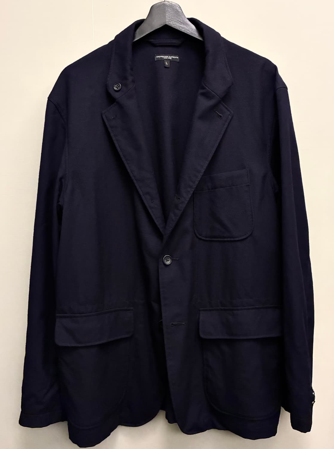 (L/105)엔지니어드 가먼츠 울 유니폼 서지 로이터자켓 블레이저 상품이미지8