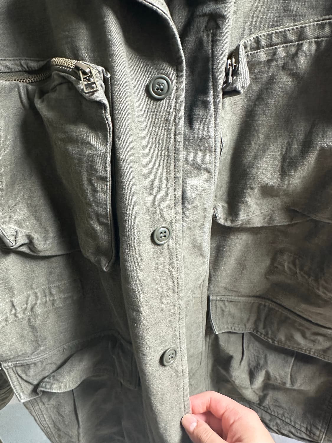 CAVEMPT 카브엠트 백사틴 BDU 자켓 상품이미지5