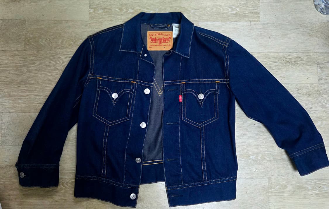 리바이스 타입1 청자켓✨ 상품이미지1