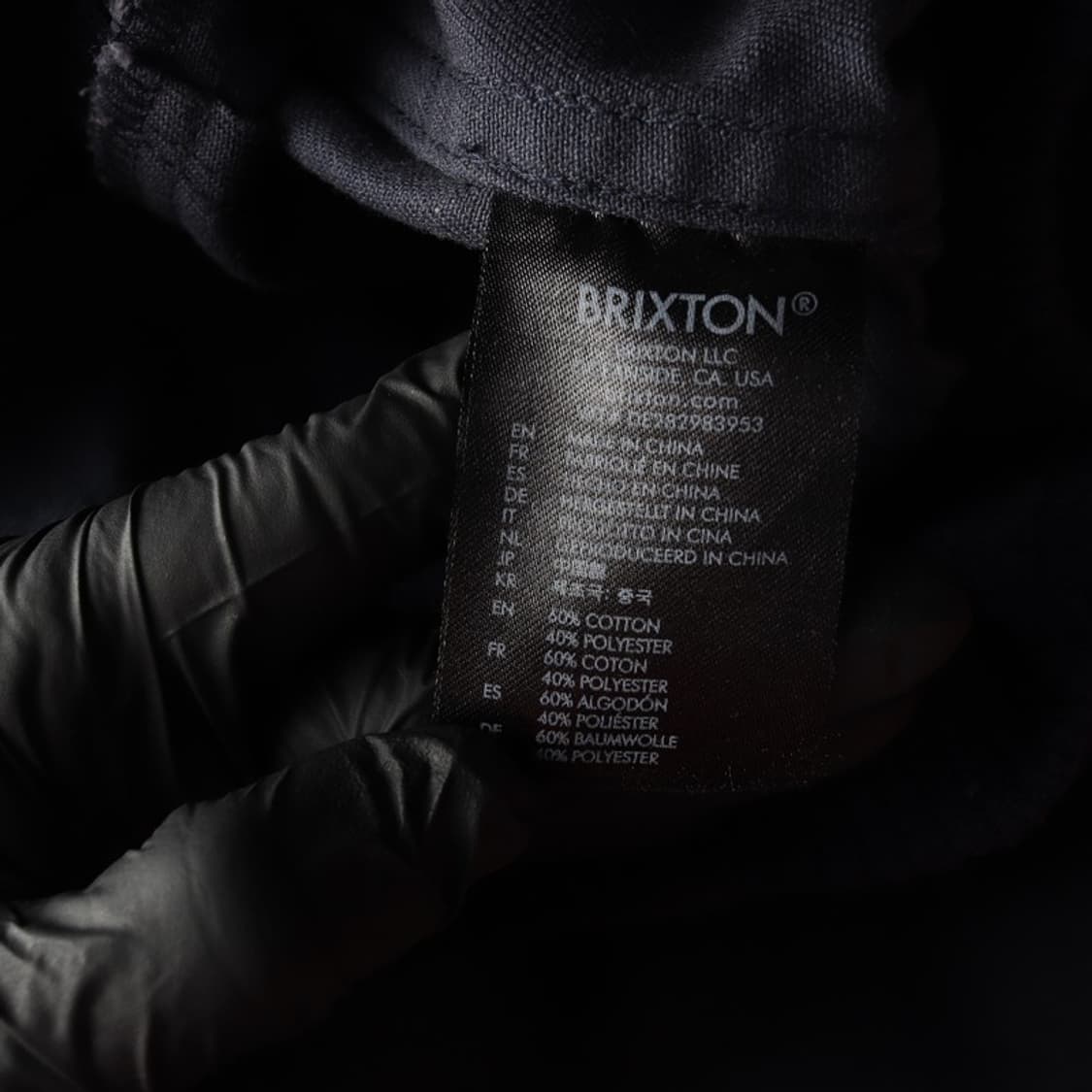 BRIXTON 코튼 블루종 L 상품이미지7